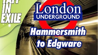 Taff Plays  London Underground Simulator  23  Hammersmith to Edgware Rd [upl. by Rudy]