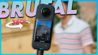 Vas A QUERER UNA de ESTAS  Insta360 X3 todo en 360º [upl. by Egbert148]