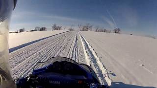 Yamaha SRX 700  GETTING AIR  HIGH SPEED  GoPro [upl. by Arnold]