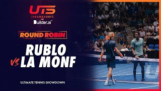 Rublo Andrey Rublev vs La Monf Gaël Monfils  UTS Frankfurt by Builderai Highlights [upl. by Valdes920]