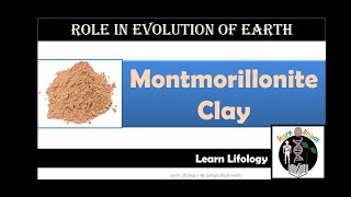 Montmorillonite clay [upl. by Allene]