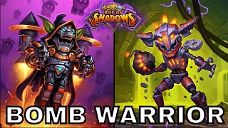 BOMB WARRIORS EXPLOSIVE POWER Hearthstone Rise of Shadows Bomb Warrior 2019 [upl. by Penoyer]