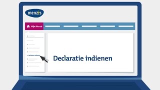 Declareren van zorgkosten via Mijn Menzis [upl. by Merrilee]