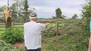 We dodged a bullet Poolesville residents say storm damage could have been much worse [upl. by Tedman]