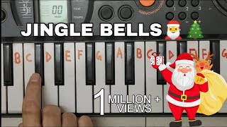 Jingle Bells Easy Piano Tutorial [upl. by Aseeram561]