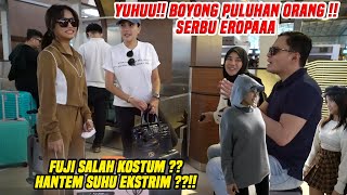 KE EROPA KALI INI BERASA BOYONG 1 KELURAHAN WADUHH  FUJI SALAH KOSTUM [upl. by Aicekal]