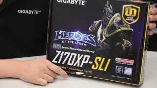 GIGABYTE 100 Series  GAZ170XPSLI Motherboard Unboxing [upl. by Geldens]