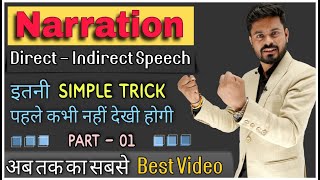 Direct and Indirect Speech In English Grammar  Narration In English  Reported Speech by Ajay Sir [upl. by Ultun212]