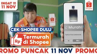 Cek Shopee dulu Termurah di Shopee 1111 Big Sale Promo Puncak 11 Nov [upl. by Ellehsad]