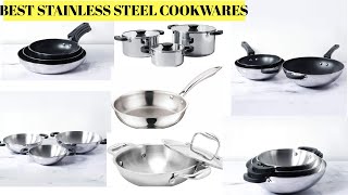 Which Stainless Steel Cookware is Food Grade Best Stainless Steel Cookwares Amazon Shopping Haul [upl. by Lasiaf]