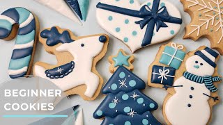 EASY Christmas Cookies  Step by Step Tutorial [upl. by Aneekahs]