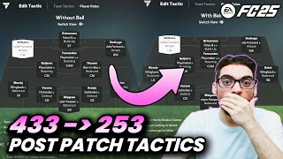 POST PATCH 4334 TO 253 META FORMATION AND CUSTOM TACTICS  FC 25 ULTIMATE TEAM [upl. by Eiraminot843]