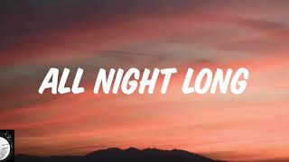 Lionel Richie  All night long lyrics [upl. by Lowson]