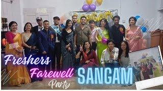 FreshersFarewell party 2024 Anchoring in farewell party LSMPG [upl. by Gujral]