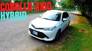 Corolla Axio HYBRID detailed review specs features and driving impressions [upl. by Emse]