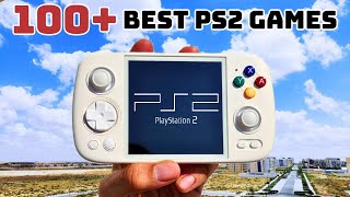 100 BEST PS2 Games Tested on ANBERNIC RG CUBE [upl. by Yonatan]