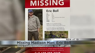 Search for missing Madison man Eric Boll continues [upl. by Jeffers167]