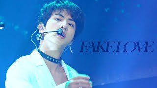 4K FAKE LOVE 181128 AAA 방탄소년단 석진 직캠 BTS CHOCKER Jin focus fancam [upl. by Ybot]