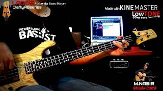 MNASIR  RAIKAN CINTA  BASS COVER BY Lados Headphone User [upl. by Hgielime]