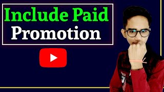 Includes Paid Promotion Youtube Meaning  Includes Paid Promotion  Includes Paid Promotion Kya Hai [upl. by Adaval]