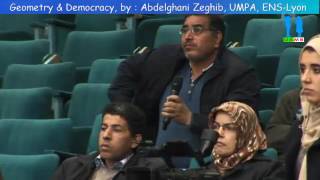 Débat autour de la conférence en Mathématiques animée par  Abdelghani Zeghib le 13 dec 2016 [upl. by Gefell]