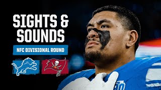 Penei Sewell Micd Up  Extended Sights and Sounds Lions vs Buccaneers  2023 Divisional Round [upl. by Suzann683]