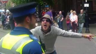 Ben performs Haka to police outside Barclays Bank during boycott of corrupt bank [upl. by Attey]