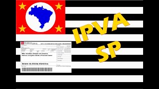 IPVA SP saiba como emitir boleto de ipva do estado de sp [upl. by Yeloc489]