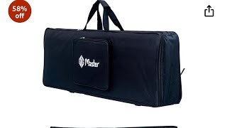 Amazons Review  GIG Master Keyboard Bag cover cases With Dust Cover Padded [upl. by Aerdnac]