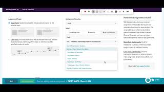 Dreambox  Assigning Math Expressions and Creating an Assignment [upl. by Nilorac]