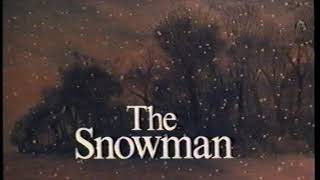 Opening to Raymond Briggs The Snowman 1993 VHS True HQ [upl. by Beckman303]