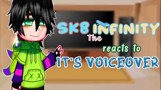 Sk8 the Infinity❤♾ Reacts to Its Voiceover🙆‍♀️🛐 Lpost [upl. by Raffaj]