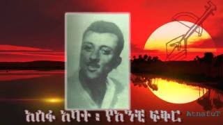 Asefa Abate ፡ የአንቺ ፍቅር ፡ Yeanchi Fikir [upl. by Ailem]