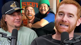 Andrew Santino on His Tense Friendship with Bobby Lee [upl. by Fogarty375]