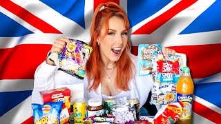 AUSTRALIAN TRIES BRITISH SNACKS [upl. by Remus]