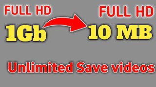 Kam MB me Video Kaise Upload Kare  How To Compress A Video [upl. by Cheung]