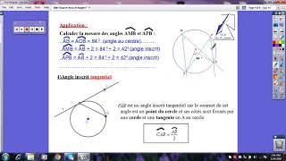 Maths EB8 Arcs et Angles1 [upl. by Boswall]