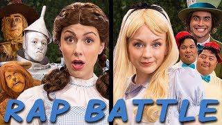 DOROTHY vs ALICE Princess Rap Battle Emily Kinney Ryan McCartan Whitney Avalon explicit [upl. by Ahsemot]