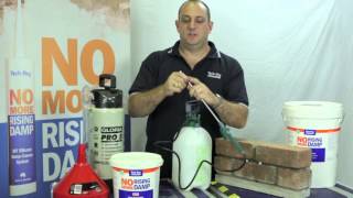 How to fix rising damp  Damp Proof Cream  DPC Cream [upl. by Hoye237]