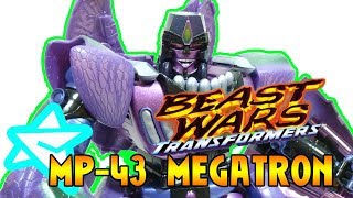 MP43 BEAST WARS MASTERPIECE MEGATRON REVIEW [upl. by Kcirded461]