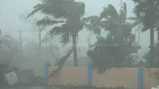 Super Typhoon Mangkhut Ompong  Full Wrath In Santa Ana Philippines [upl. by Theone]