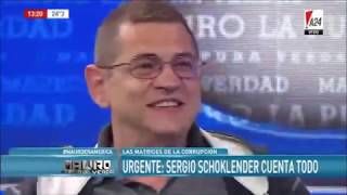 Sergio Schoklender  Mauro La Pura Verdad  141018 [upl. by Llechtim]