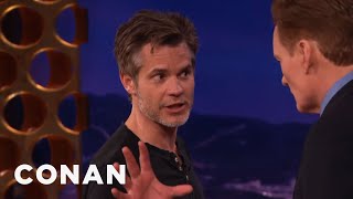 Timothy Olyphants Masterclass On Stage Vs Screen Acting  CONAN on TBS [upl. by Blayze803]