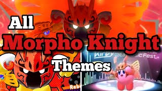 Kirby  All Morpho Knight Themes [upl. by Ogawa]