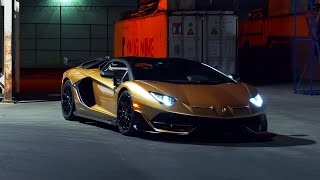 Flame Spitting Aventador SVJ in 4K [upl. by Lybis]