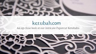 Papercut Collection Ketubahs  Product Video [upl. by Andros]