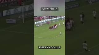 Ronaldinho  Free Kick Goals 2 [upl. by Christiane]