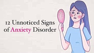 12 Ignored Signs Of Anxiety Disorder psychology anxiety [upl. by Amalbergas]