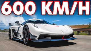 Koenigsegg Jesco Best Top Speed Tune 499kmh 310mph  Forza Horizon 5 [upl. by Ynohtona]