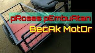 Proses pembuatan becak motor [upl. by Seidel84]